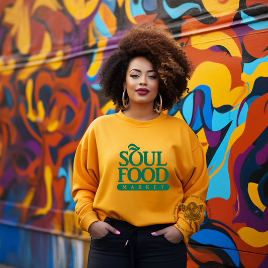 Soul Food Market crewneck | Soul Butterfly